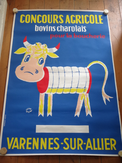 ルフォール・オプノ ヴィンテージポスター Lefor Openo CONCOURS AGRICOLE