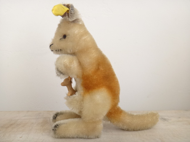 アンティーク シュタイフ カンガルー Steiff Kangoo 14cmサイズ