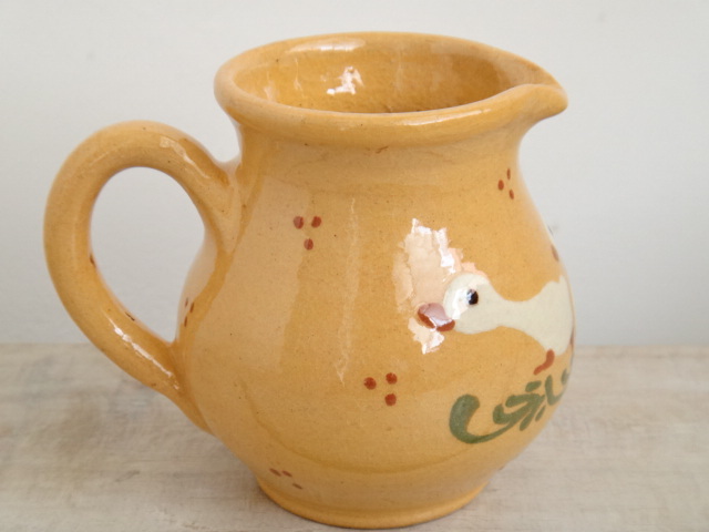 アルザス地方 スフレンハイム焼き 3羽のアヒル 小さなピッチャー