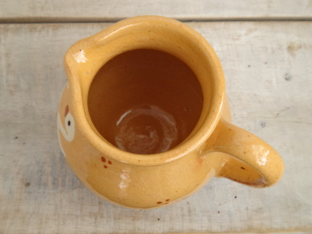 アルザス地方 スフレンハイム焼き 3羽のアヒル 小さなピッチャー