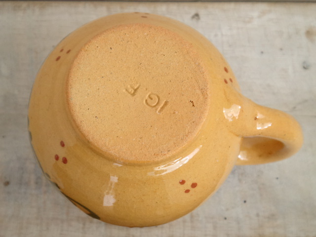 アルザス地方 スフレンハイム焼き 3羽のアヒル 小さなピッチャー