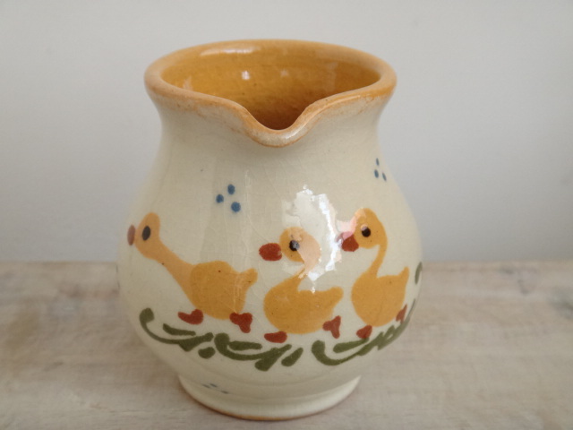 アルザス地方 スフレンハイム焼き 3羽のアヒル 小さなピッチャー