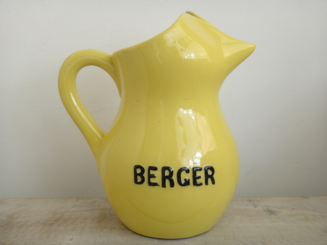 BERGER ピッチャー 陶器製