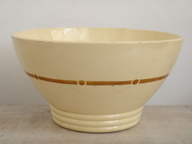 フランス アンティーク カフェオレボウル Digoin & Sarreguemines 製