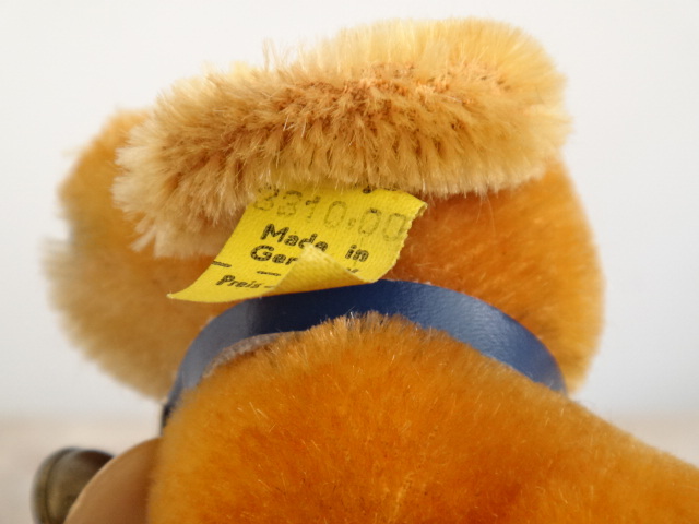 アンティーク シュタイフ 子犬のダックスフント Steiff Bazi 10cmサイズ