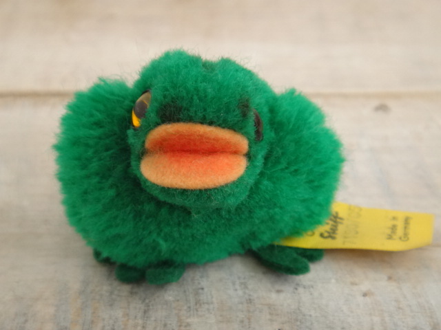 アンティーク シュタイフ カエル ポンポン ミニチュア Steiff
