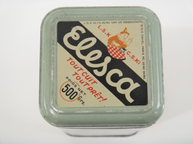 elesca ショコラ アンティーク 缶 Riz