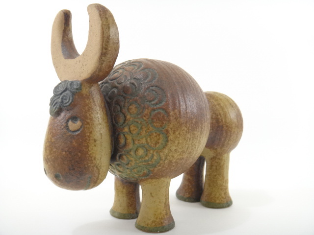 リサ ラーソン バッファロー Lisa Larson Jura Buffel