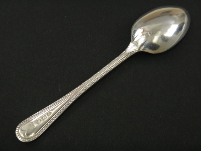 アンティーク スターリングシルバー ティースプーン 6本セット James