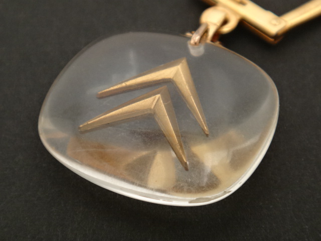 ブルボンキーホルダー シトロエン ダブルシェブロン CITROEN