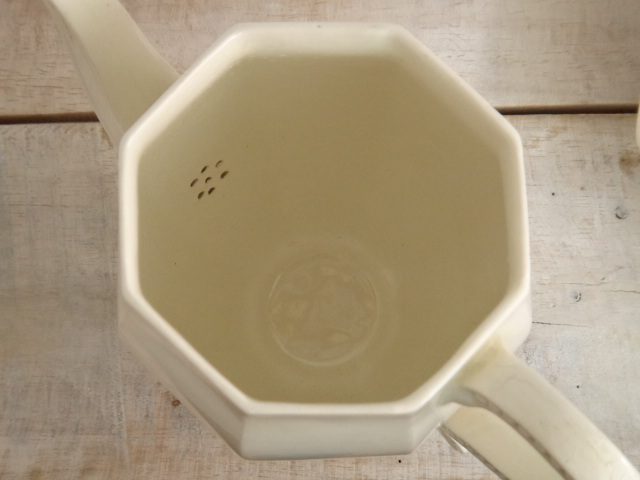 フランス アンティーク モントロー オクトゴナル ポット Montereau製