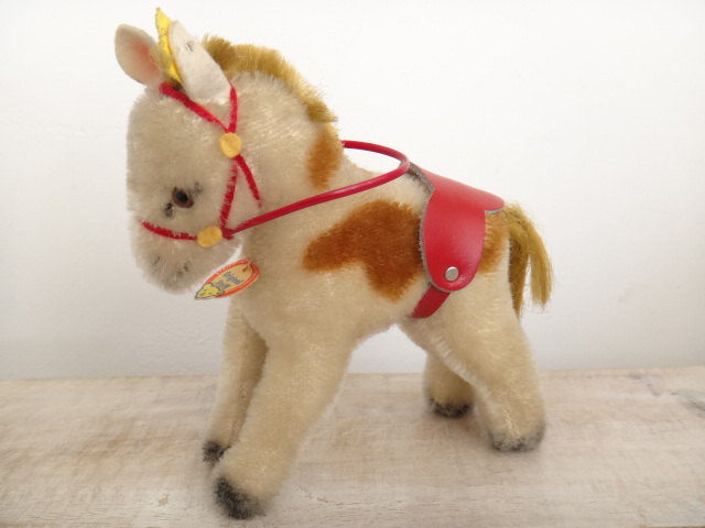 アンティーク シュタイフ ポニー Steiff Pony 12cmサイズ