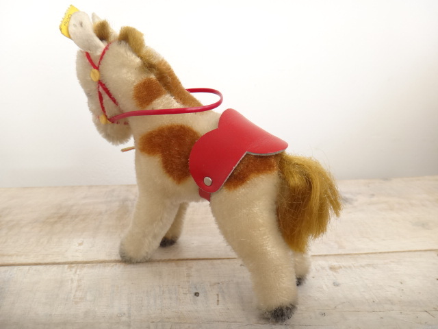 アンティーク シュタイフ ポニー Steiff Pony 12cmサイズ