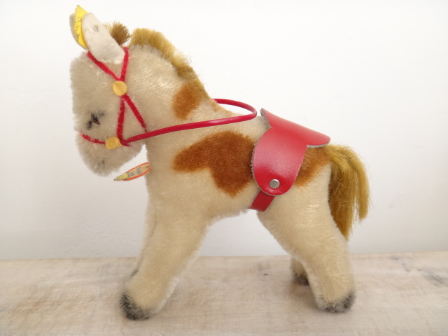 アンティーク シュタイフ ポニー Steiff Pony 12cmサイズ