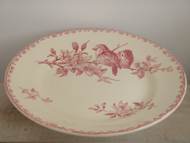 フランス アンティーク コンポティエ FAVORI SARREGUEMINES 製