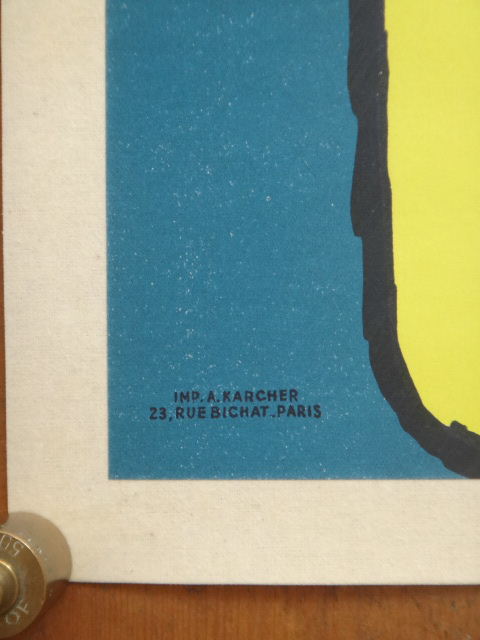 ルフォール・オプノ ヴィンテージポスター Lefor Openo Apprenons cela des l'ecole 1958年