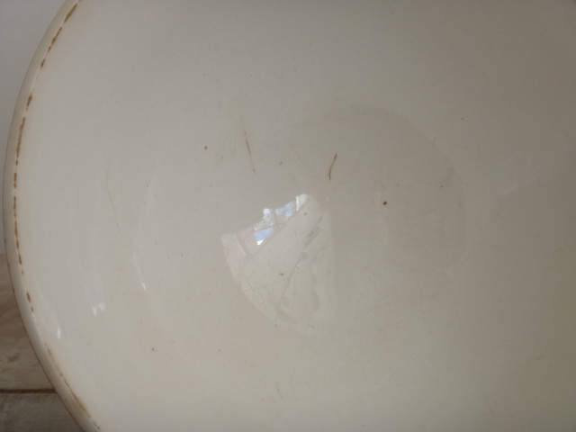 フランス アンティーク カフェオレボウル Sarreguemines