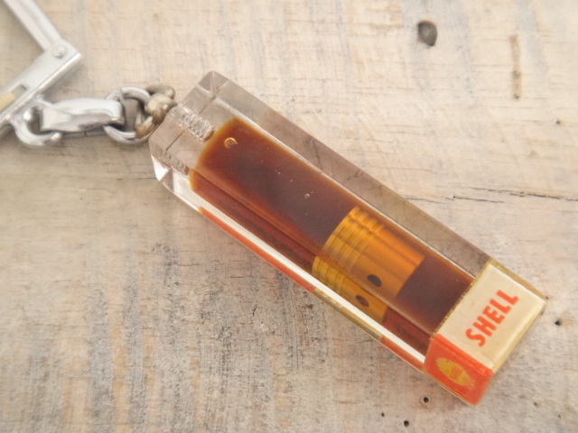 ブルボンキーホルダー シェル SHELL SUPER MOTOR OIL