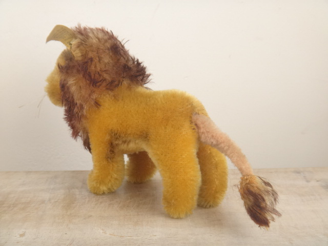 アンティーク シュタイフ ライオン ぬいぐるみ Steiff Leo 10cm