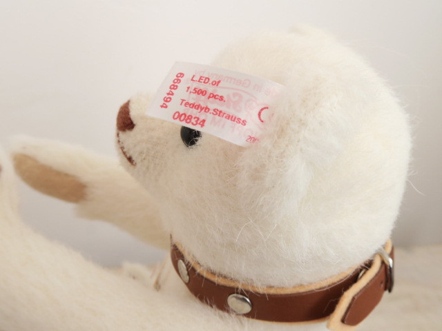 シュタイフ テディベア ラトルベア シュトラウス Steiff Strauss Rattle Bear 25cm