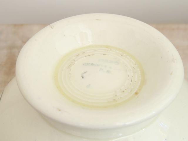 フランス アンティーク カフェオレボウル バラ MADO