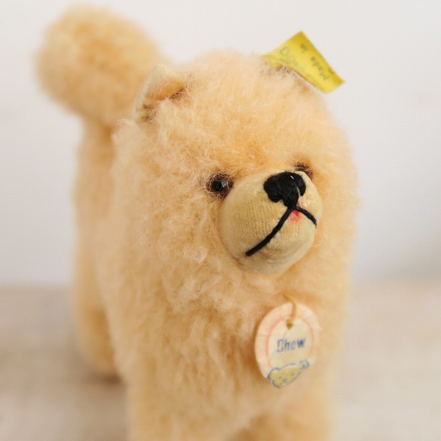 アンティーク シュタイフ チャウチャウ Steiff Chow 12cm
