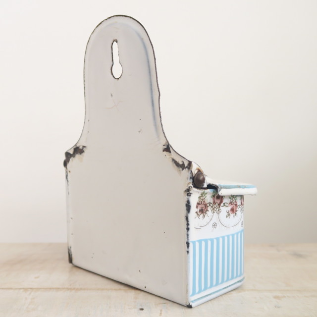 BB社 ローズガーランド アンティーク ホウロウ アリュメット缶 ALLUMETTES