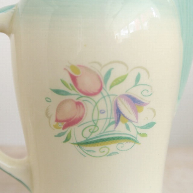 スージークーパー　＊プランタン＊　グリーン小花　ジャグ スージークーパー ＊プランタン＊ グリーン小花 ジャグ