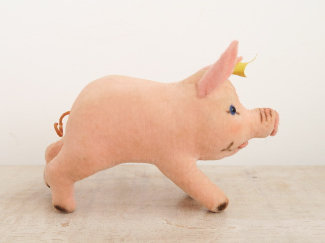 アンティーク シュタイフ ブタ Steiff Jolanthe 7cmサイズ