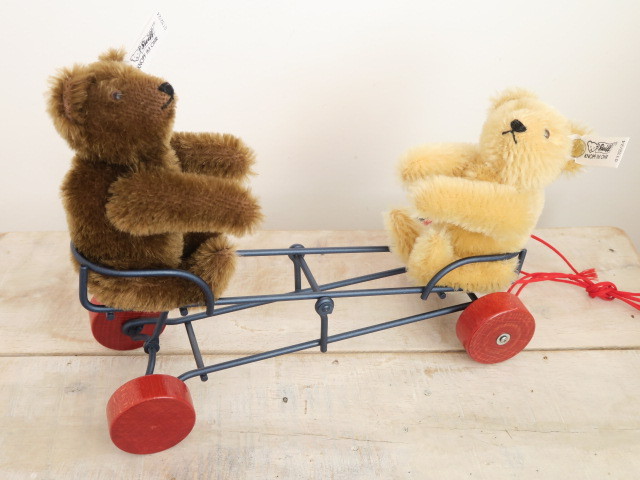 シュタイフ テディベア シーソー Steiff Teddy Bears with Seesaw