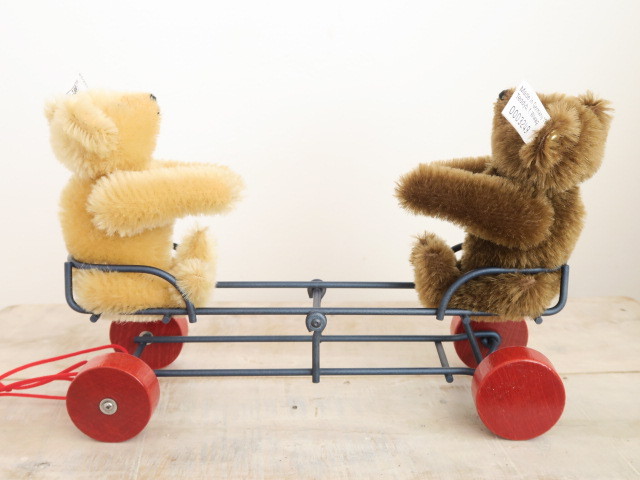 シュタイフ テディベア シーソー Steiff Teddy Bears with Seesaw