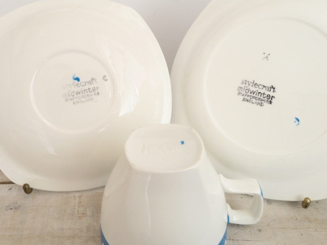 ミッドウィンター ブルードミノ ティートリオ MIDWINTER BLUE DOMINO