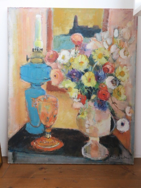 JOSE ASTRIE ジョゼ・アストリー 油絵 油彩画