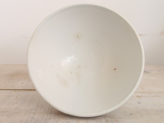 フランス アンティーク カフェオレボウル ローズ KG LUNEVILLE製