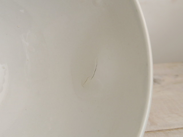 フランス アンティーク カフェオレボウル パンジー バドンヴィレー製 Badonviller