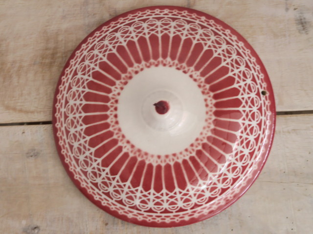 フランス アンティーク カフェオレボウル モロッコ フタ付き AMANDINOISE製