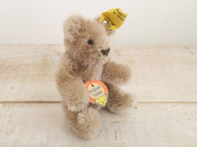 アンティーク シュタイフ オリジナル テディベア Steiff Original Teddy 11cm