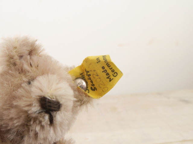 アンティーク シュタイフ オリジナル テディベア Steiff Original Teddy 11cm