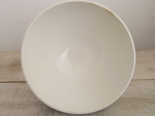 フランス アンティーク カフェオレボウル レリーフ Digoin & Sarreguemines製