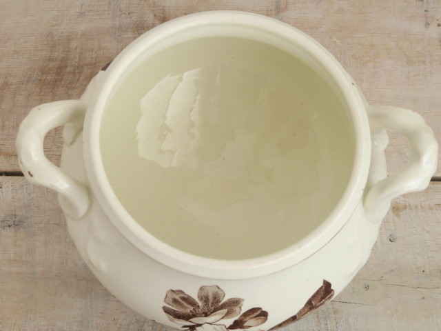 フランス アンティーク プチ スーピエール Creil et Montereau製