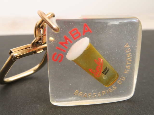 ブルボンキーホルダー ビール SIMBA