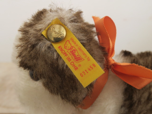 シュタイフ 復刻版 子犬 Steiff Molly 1927 16cm