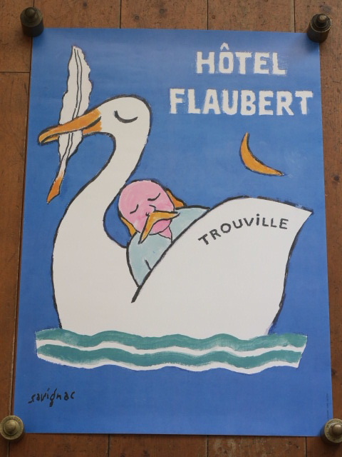 サヴィニャック オリジナルポスター HOTEL FLAUBERT Savignac
