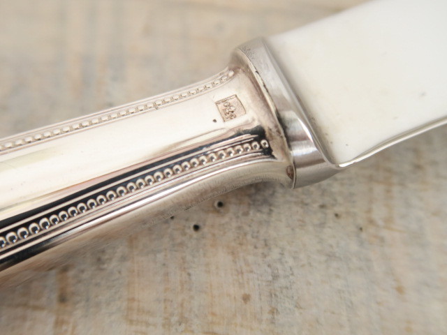 美品 クリストフル パール デザートナイフ 6点 クリストフル パール デザートナイフ Christofle PERLE