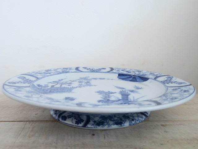 フランス アンティーク コンポティエ JAPON Creil Montereau