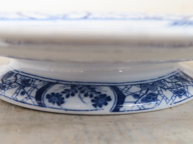 フランス アンティーク コンポティエ JAPON Creil Montereau