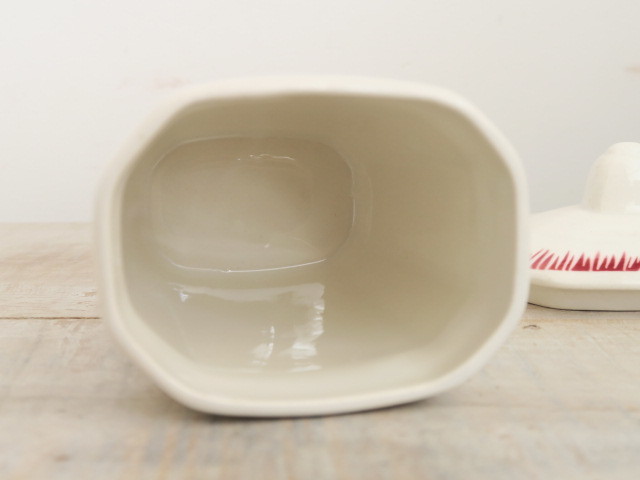 フランス アンティーク キャニスター スパイス入れ MARGARET EPICES Digoin Sarreguemines