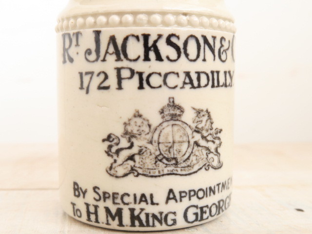 アンティーク キャビアポット RT JACKSON & CO