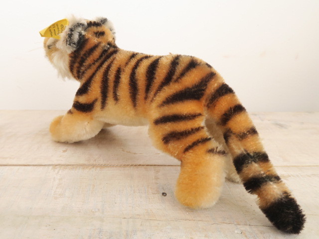 アンティーク シュタイフ トラ Steiff Tiger Cub 10cm