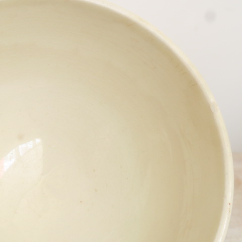 アンティーク カフェオレボウル ローズ Creil et Montereau